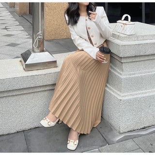 [ CHUBBY BIGSIZE ] CHÂN VÁY XẾP LI BIGSIZE