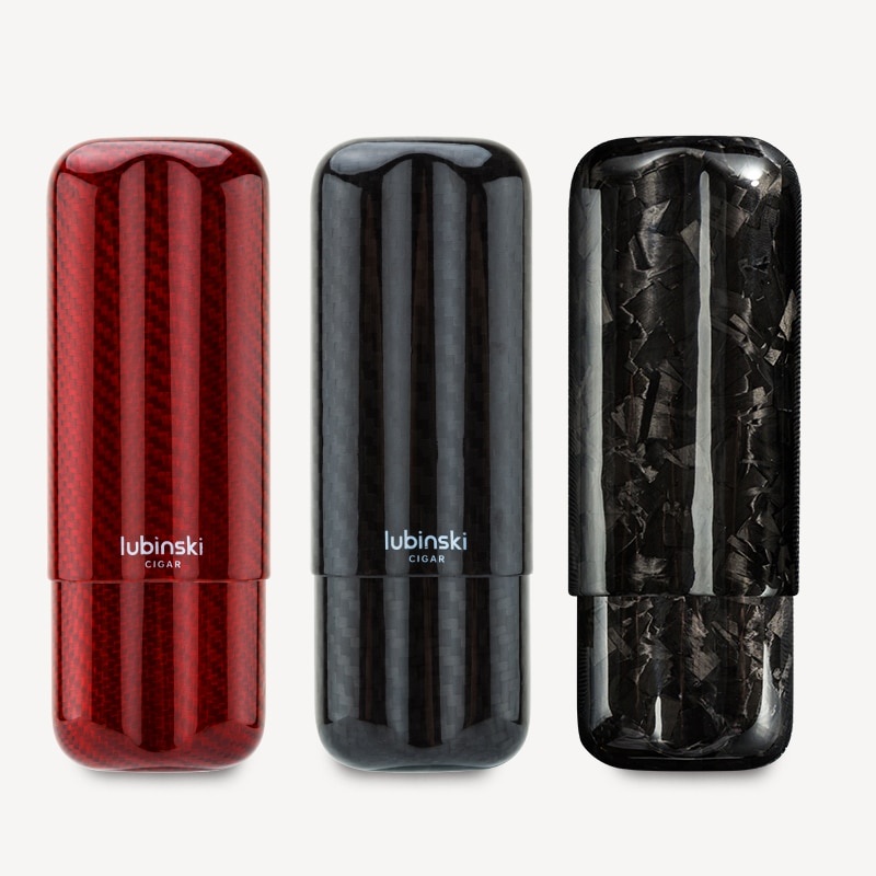 Box Cigar Carbon 2 điếu nhỏ gọn