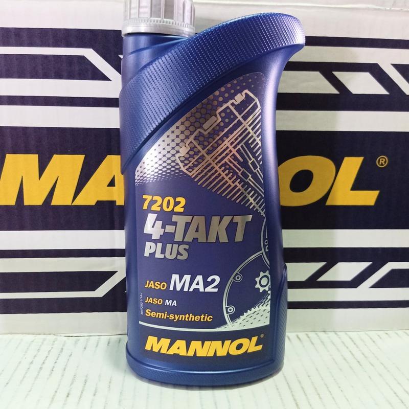 DẦU NHỚT XE SỐ MANNOL 7202- 4 TAKT PLUS  10W40