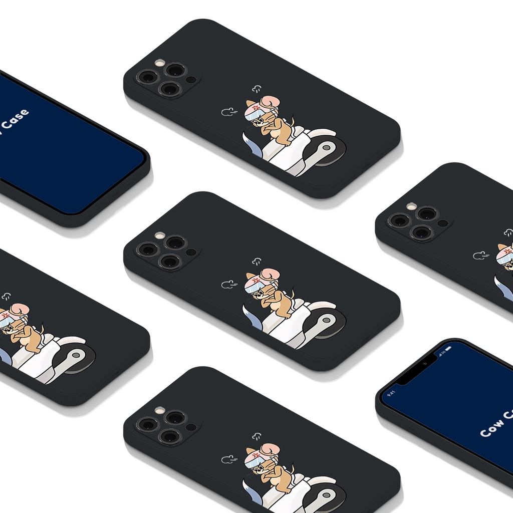 Ốp lưng Vivo Y21 / Y21s / Y33s viền vuông Cowcase | Vỏ điện thoại cặp đôi Vi vo bảo vệ camera toàn diện 15BC