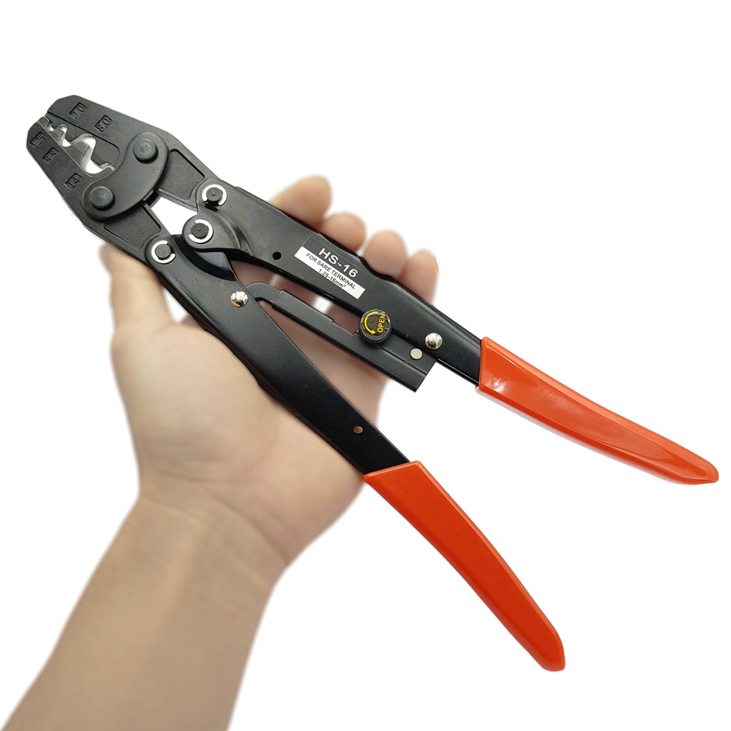 Kìm bấm COS HS-16 HS-16L kìm cốt 1, cốt 2, 3... kìm bấm cos chữ Y, cose tròn các loại từ 1.25 - 16mm2