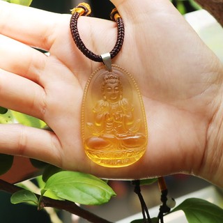 MIỄN PHI VẬN CHUYỂN - Mặt dây chuyền phật Đại Nhật Như Lai - Phật bản mệnh tuổi Thân, tuổi Mùi, kèm móc và dây dù
