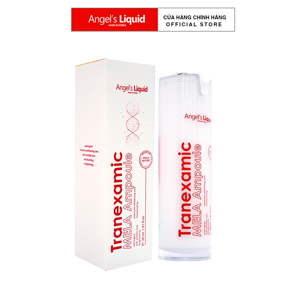 Siêu Tinh Chất Xoá Thâm Đỏ Mờ Sạm Nám Angel's Liquid Tranexamic Mela Ampoule 30ml