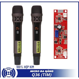 MICRO Q36 KIM LOẠI CỦ K8 CHỐNG HÚ TỐT 2 MÀU SẮC TIẾNG HÁT SÁNG , MƯỢT - 432VIETNAM