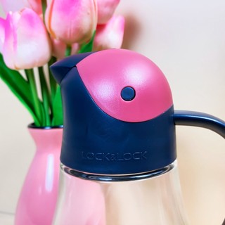 Bình Rót Dầu Thủy Tinh Lock&Lock 550ml CKO201