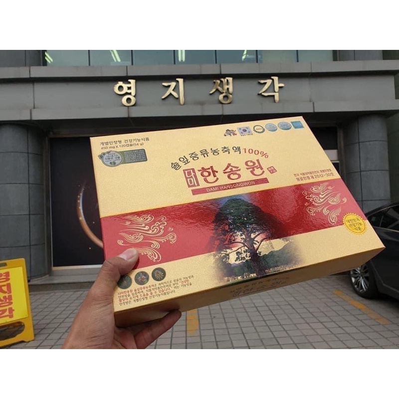 Tinh dầu thông đỏ Chính Phủ Dami HanSongWon