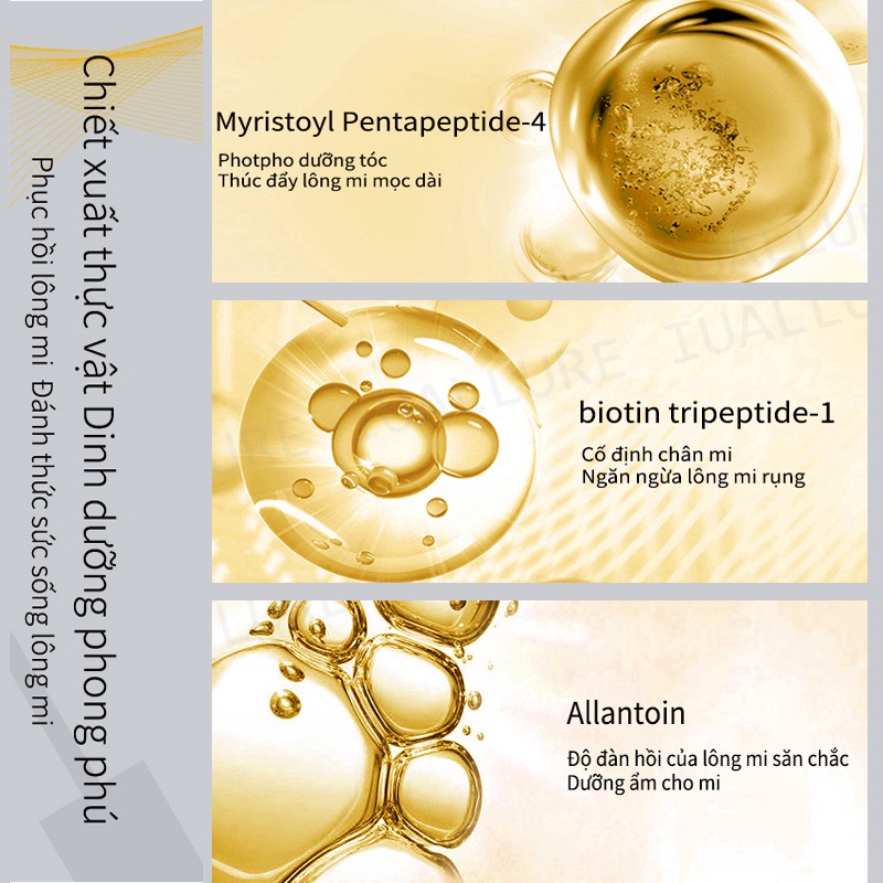 Tinh Chất Mọc Mi 10ML Kích Thích Mọc Lông Mi Làm Dày Lông Mi Nhanh Tự Nhiên Nuôi Dưỡng Mi Dài Và Cong