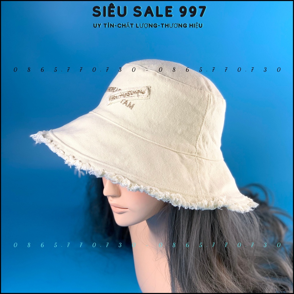 MŨ VÀNH QC VÁ CHỮ TUA NHẸ CÓ GỌNG DỄ ĐIỀU CHỈNH FORM ĐẸP