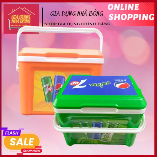 Thùng đá 8_14_35 lít_ giữ đá lạnh lên đến 2 ngày_ bền đẹp