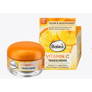 Kem dưỡng trắng da, giảm nếp nhăn Balea Vitamin C
