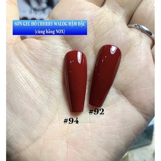 Sơn Gel NOX đỏ cherry chuẩn phiên bản đậm đặc