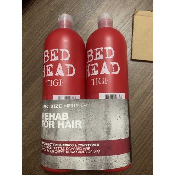 TiGi Đỏ - Dầu gội, Dầu Xả chai 750ml