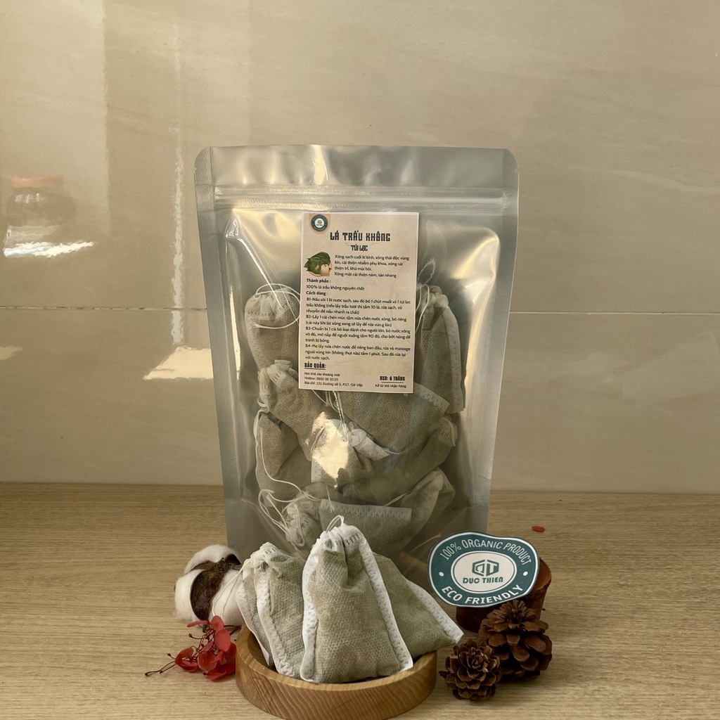 Bột Lá Trầu Không Nguyên Chất Xông Hơ Vùng Kín - Se Khít Âm Đạo, Làm Hồng Khử Mùi Hôi, Giảm Thâm Nám Da