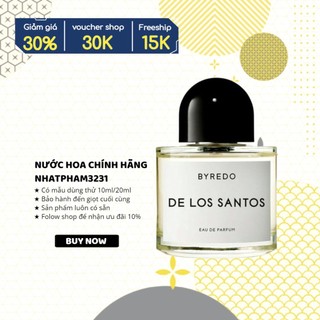 Byredo- de los santos edp 10ml - nước hoa chính hãng