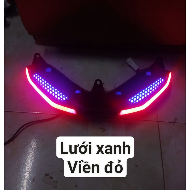 Bộ demi lưới vien led 1 màu rac câm nhu zin gắn exciter 150