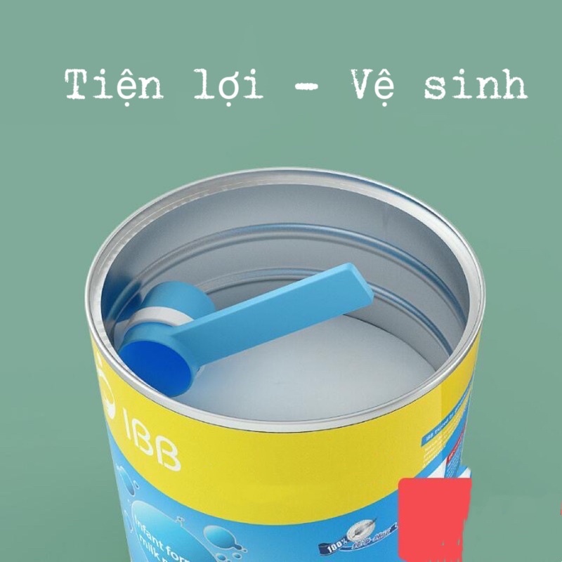 Vòng cao su gắn nam châm giữ thìa muỗng sữa bột pha sữa cho bé tiện lợi, vệ sinh