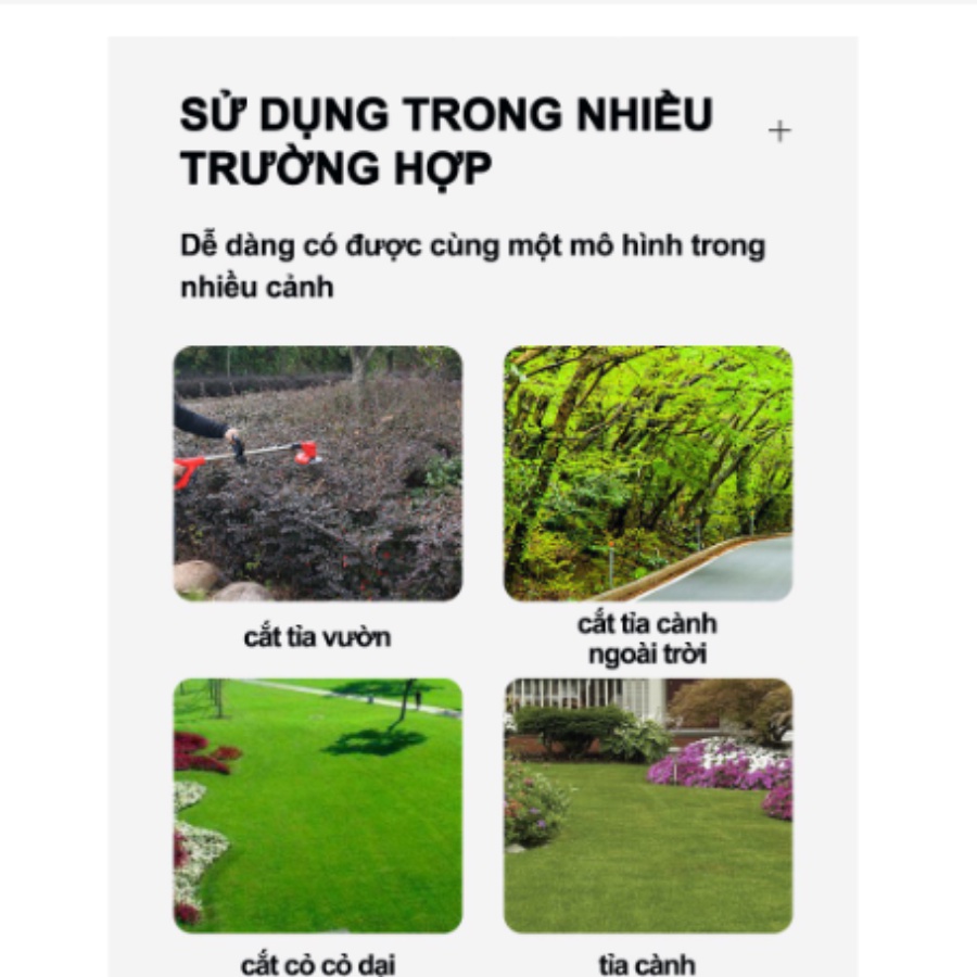 Máy Cắt Cỏ Dùng Pin 36V