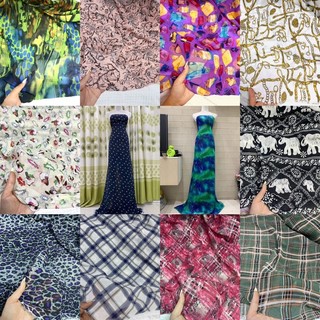 [Xả hàng] Vải voan xốp mềm rũ may không cần lót
