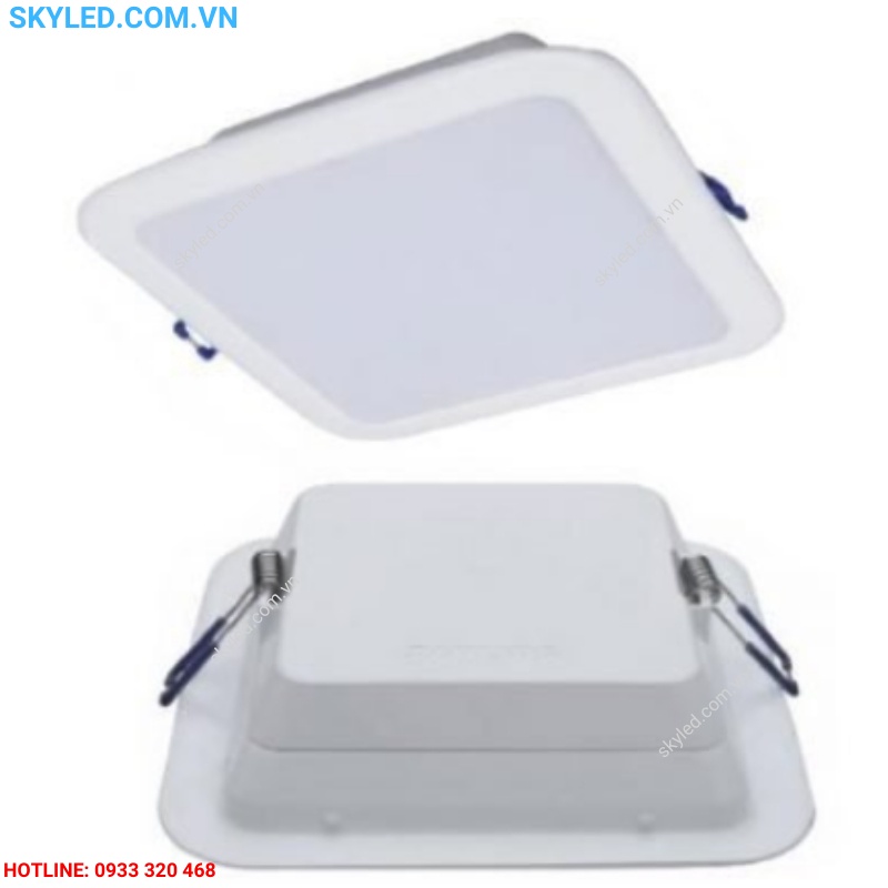 Đèn led âm trần Downlight vuông  DN027B G2 7W-10W-14W Philips