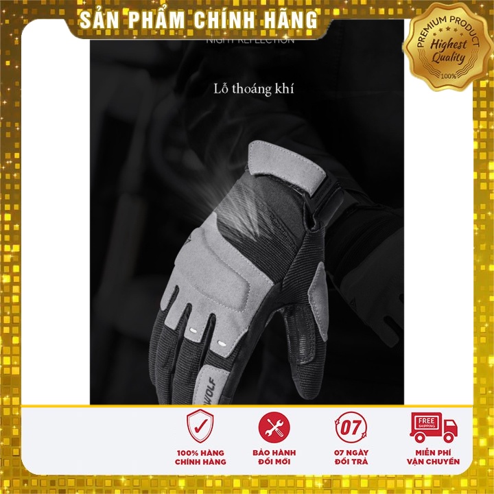 Găng tay da lộn Motowolf MDL0325 chính hãng