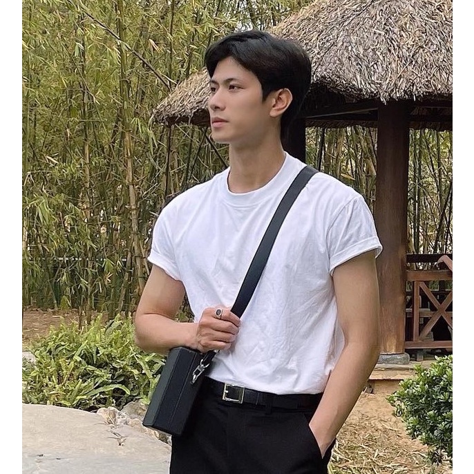 Áo thun trơn cổ tròn - Áo thun M.K store - AT01