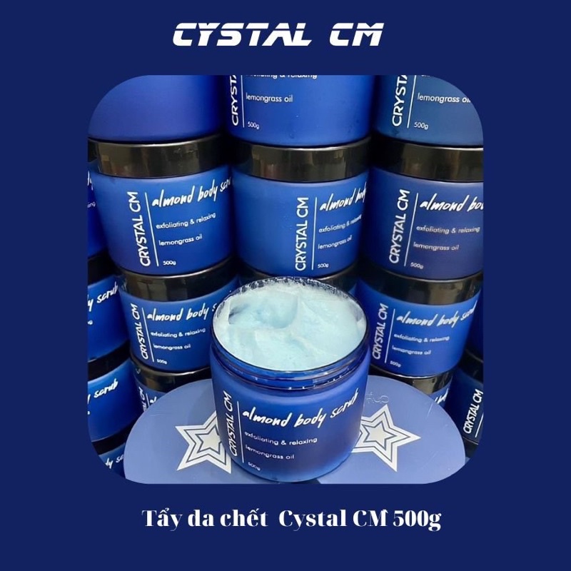 Tẩy da chết Cystal CM 500g