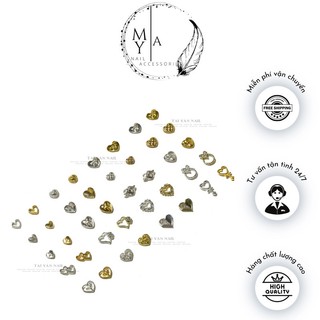 Charm hình trái tim nghệ thuật các kiểu siêu đẹp