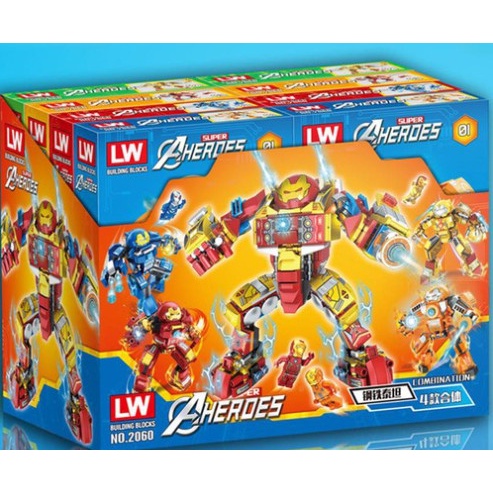 Bộ Đồ Chơi Lắp Ráp Lego Người Nhện / Người Sắt Độc Đáo Thú Vị Cho Bé