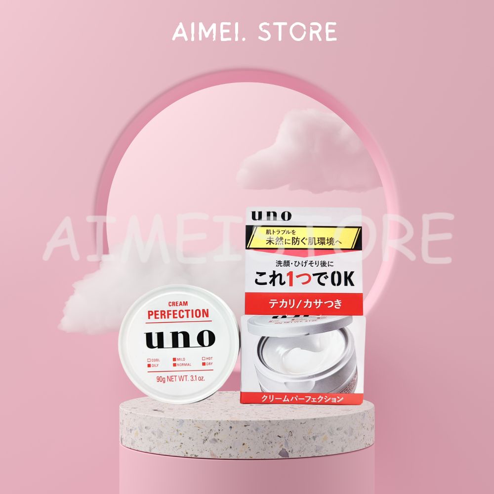 Kem Đêm Dưỡng Ẩm Kiềm Dầu 5 Trong 1 UNO Cream Perfection 90g