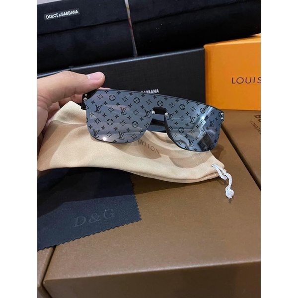 Kính râm nam nữ cao cấp LV tráng gương chống chói chống tia UV cao cấp Fullbox.Kính mát