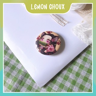 Huy hiệu Kimetsu meo meo