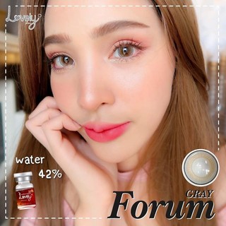 Lens mắt xám nâu giãn to forum 0 độ