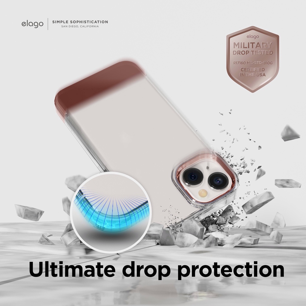 Ốp Lưng Case Dành Cho iPhone 14 Pro Max / iPhone 14 Pro, Elago Glide Case - Hàng Chính Hãng