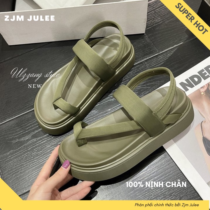 [Đế 5P] Giày sandal nữ độn đế MIN Nơ 2023 đế 4cm cao cấp xinh mọi outfit
