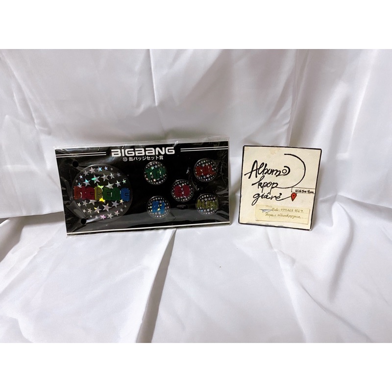 BigBang Set 6 Huy hiệu như hình.