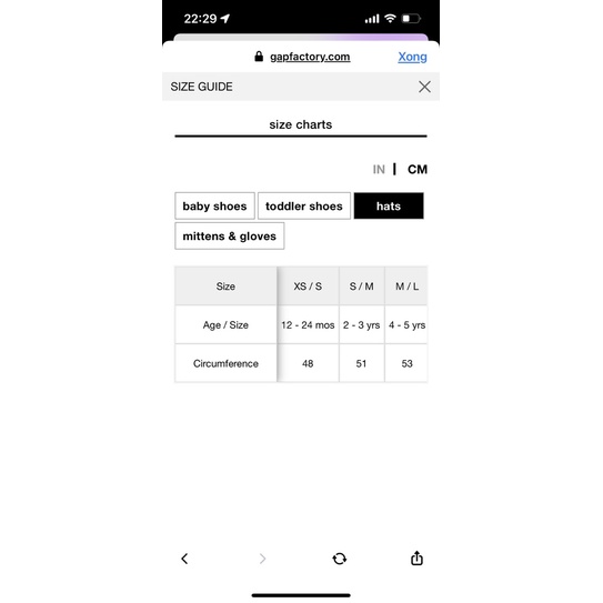 Nón Gap đỏ siu xuất sắc cho bé iuuu nhéee