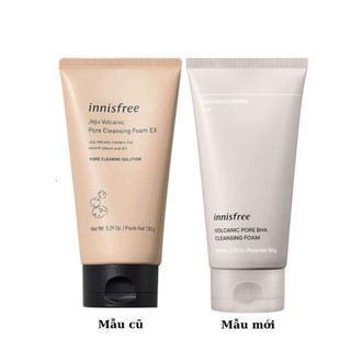 Sữa rửa mặt se khít lỗ chân lông innisfree Volcanic Pore Cleansing Foam Ex 150ml