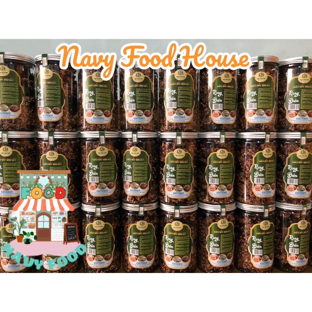 Cơm Sấy - Cơm Cháy Gạo Lứt Rong Biển 270gr