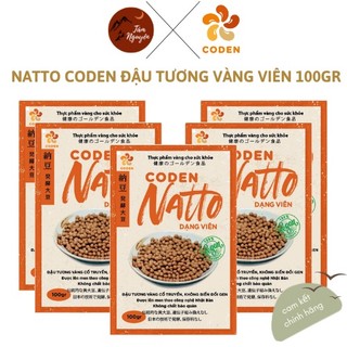 Natto đậu tương vàng dạng viên 100gr