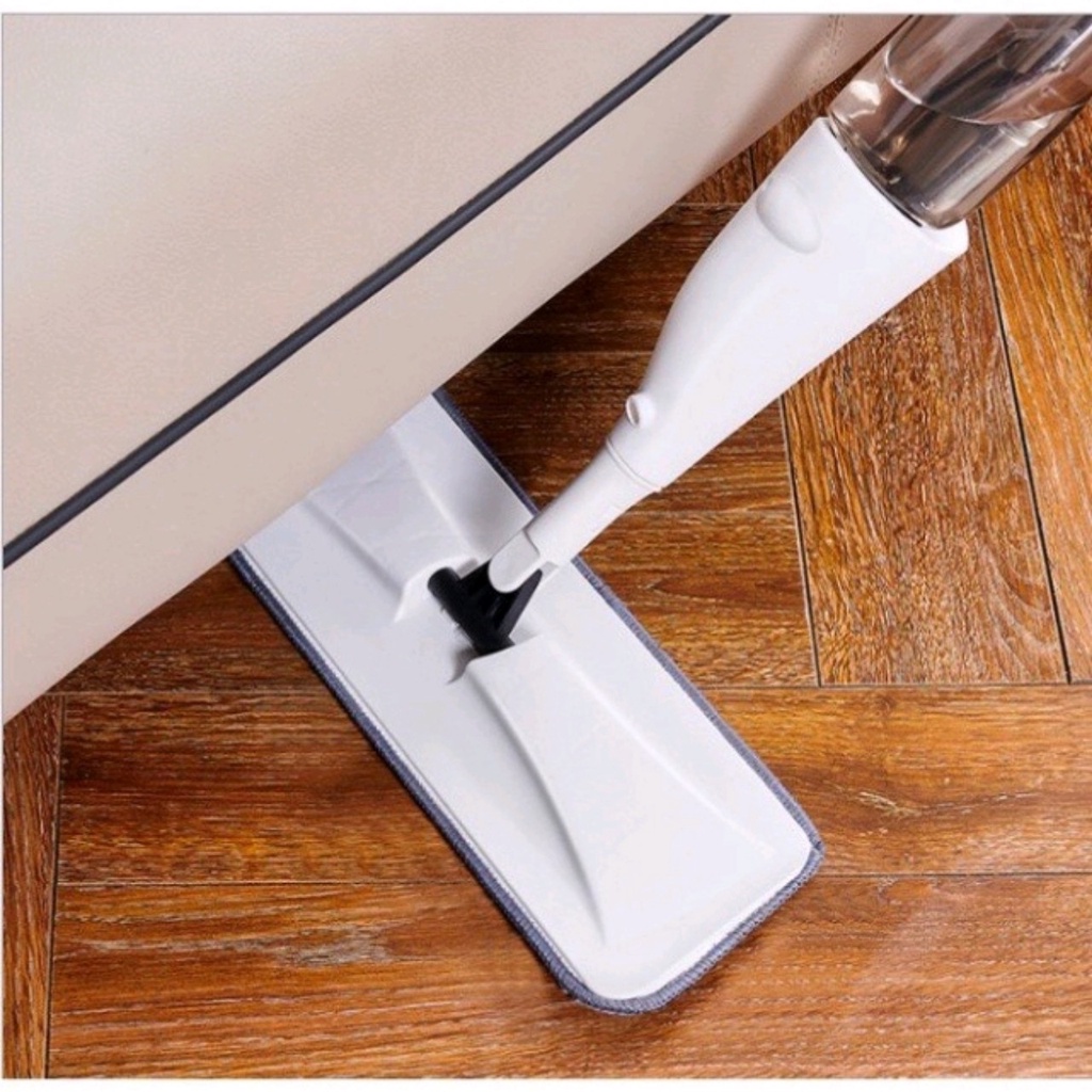 Cây Lau Nhà Phun Sương Xoay 360, Chổi Lau Nhà Tự Vắt Thông Minh