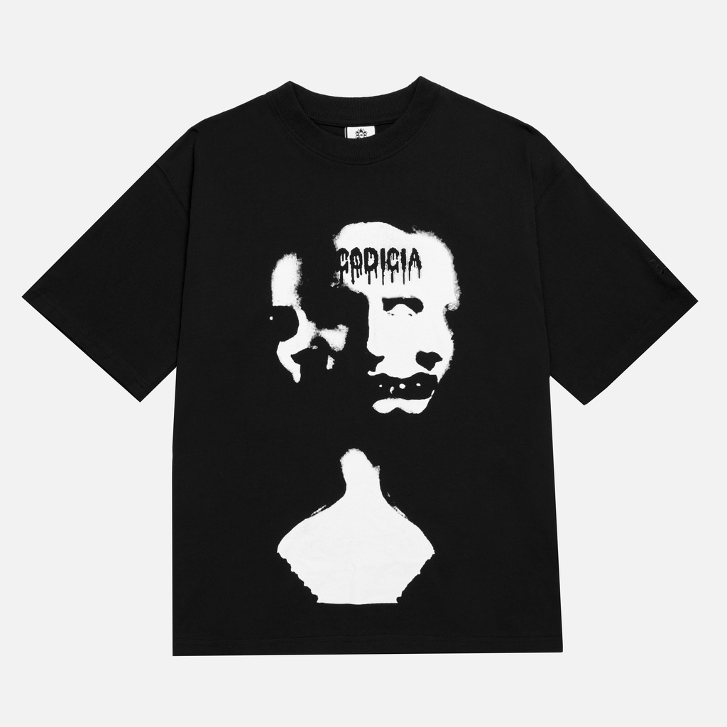CREEPY T-SHIRT, ÁO THUN UNISEX COTTON 2C, CO GIÃN THẤM HÚT TỐT