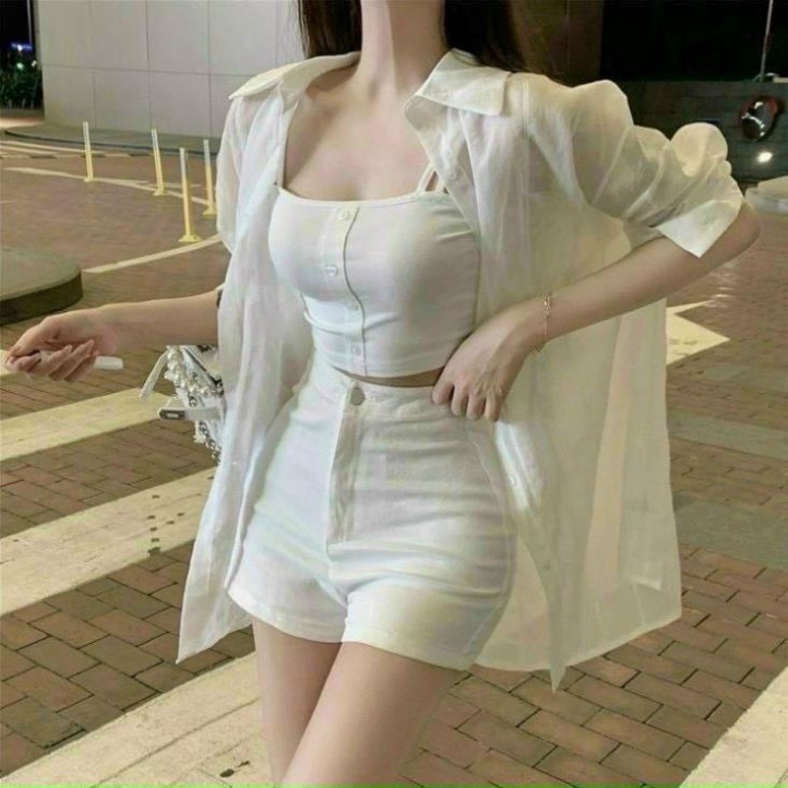 (Fom: <55kg) Sét 3 Món Đi Dạo Đi Chơi Cực Chất JL21 | BigBuy360 - bigbuy360.vn