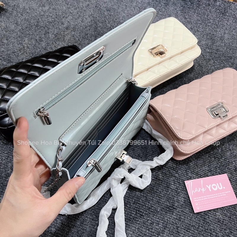 Túi Xách Đeo Chéo Nữ Khoá Gập hàng Xuất Dư mã #00460
