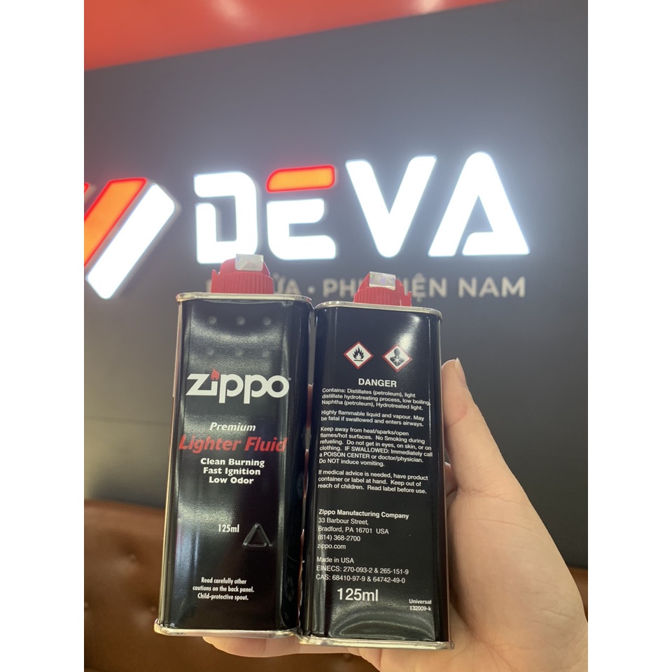 DEVA SHOP HA NOI 𝐗𝐚̆𝐧𝐠 Thơm Zịppo Chính Hãng USA 125ml Có Tem cho bật Iửa_hộp quett ZlPPO