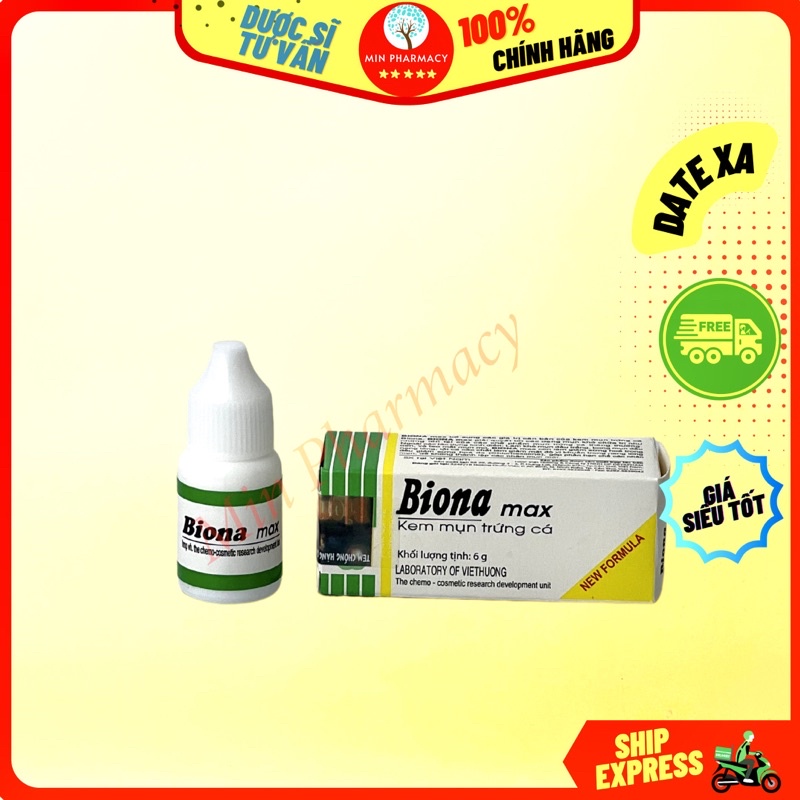 Kem bôi mụn Biona max 6g - Minpharmacy