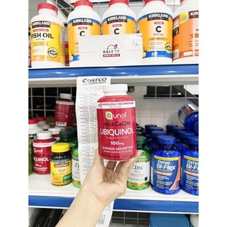 Bổ sung CoQ10 cho tim Ubiquinol Qunol Mega CoQ10 Ubiquinol 100mg 120 viên