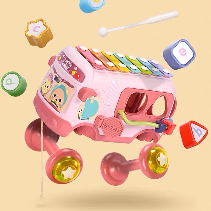 ĐỒ CHƠI CHO BÉ 18M+ Xe Bus Đa năng