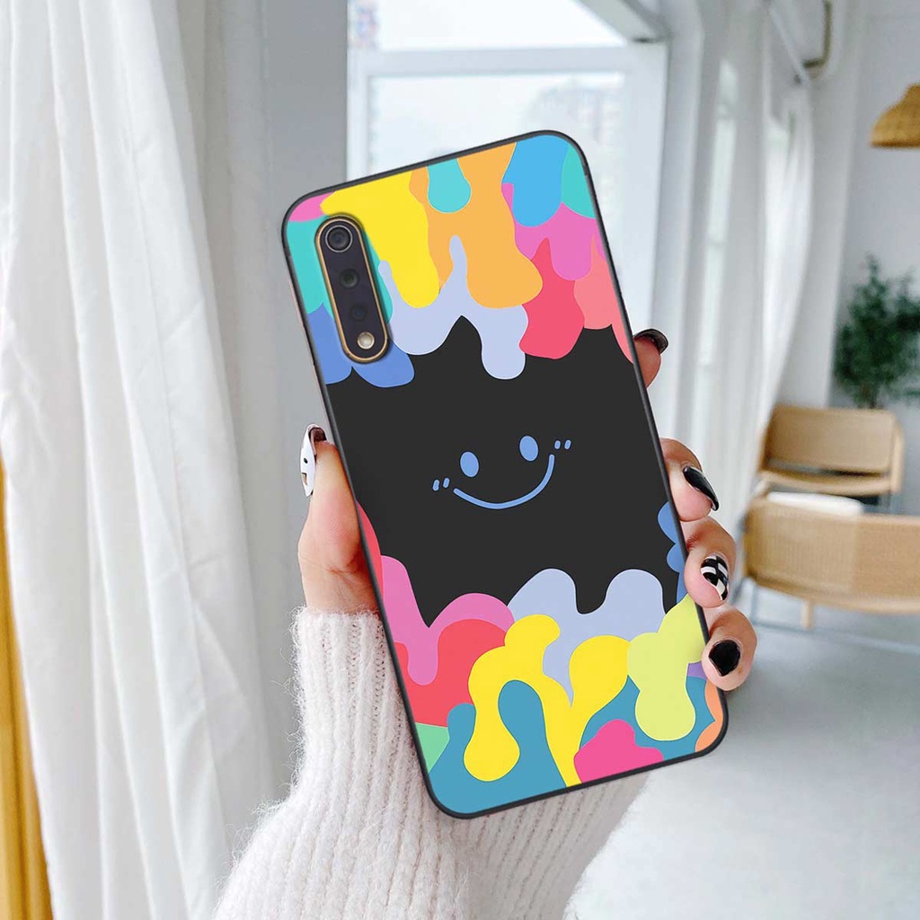 Ốp lưng Vivo S1 / S1 Pro hình gấu bearbrick, smile thời trang, ốp lưng rẻ bền đẹp