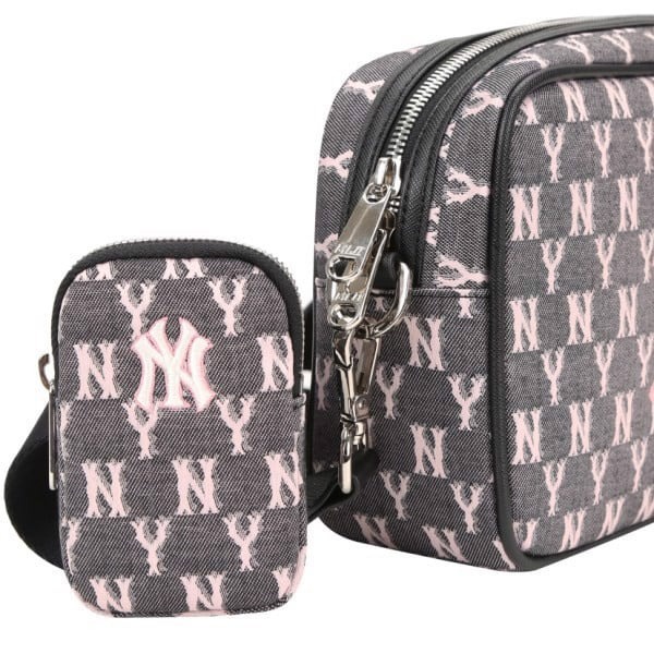*CHÍNH HÃNG* Túi Đeo Chéo Thời Trang MONOGRAM màu BLACK PINK - Code: 32BGDC011-50L