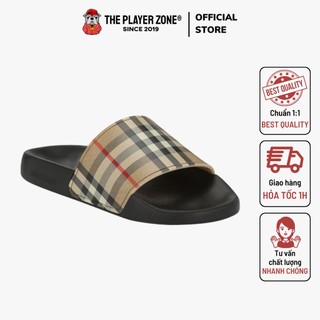  Bắp Rang Bơ Sandal - Dép Bắp Rang Bơ Furley Vintage Check Pool Slides Best Quality 